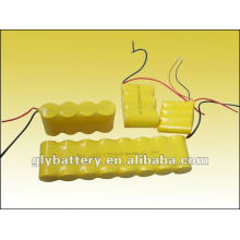 batería recargable para el paquete de batería externa de luz de emergencia 5v / 9v / 12v